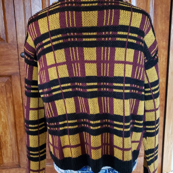 Plaid Cardigan - Picture 2 of 2